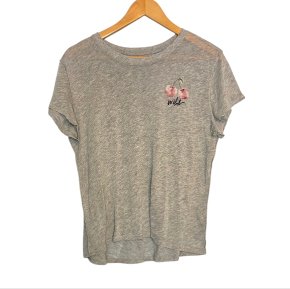 We The Free Tops - We The Free Inside Out Seam Cherry Tee Size M